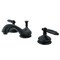 Kingston Brass KS1160GL 8" Widespread Bathroom Faucet, Matte Black KS1160GL - alternate 1